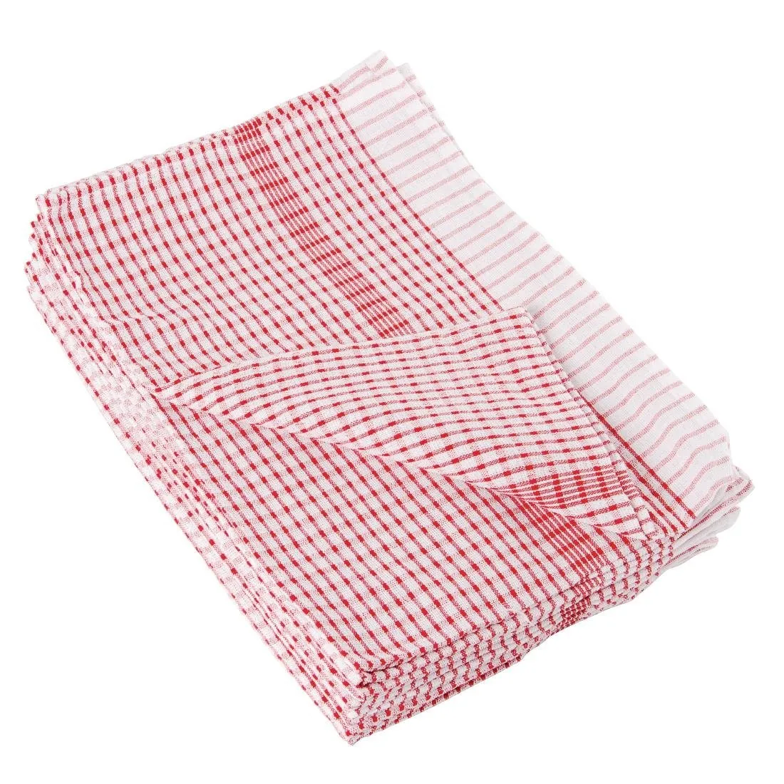 Paño Rojo de Polialgodón - Lote de 10