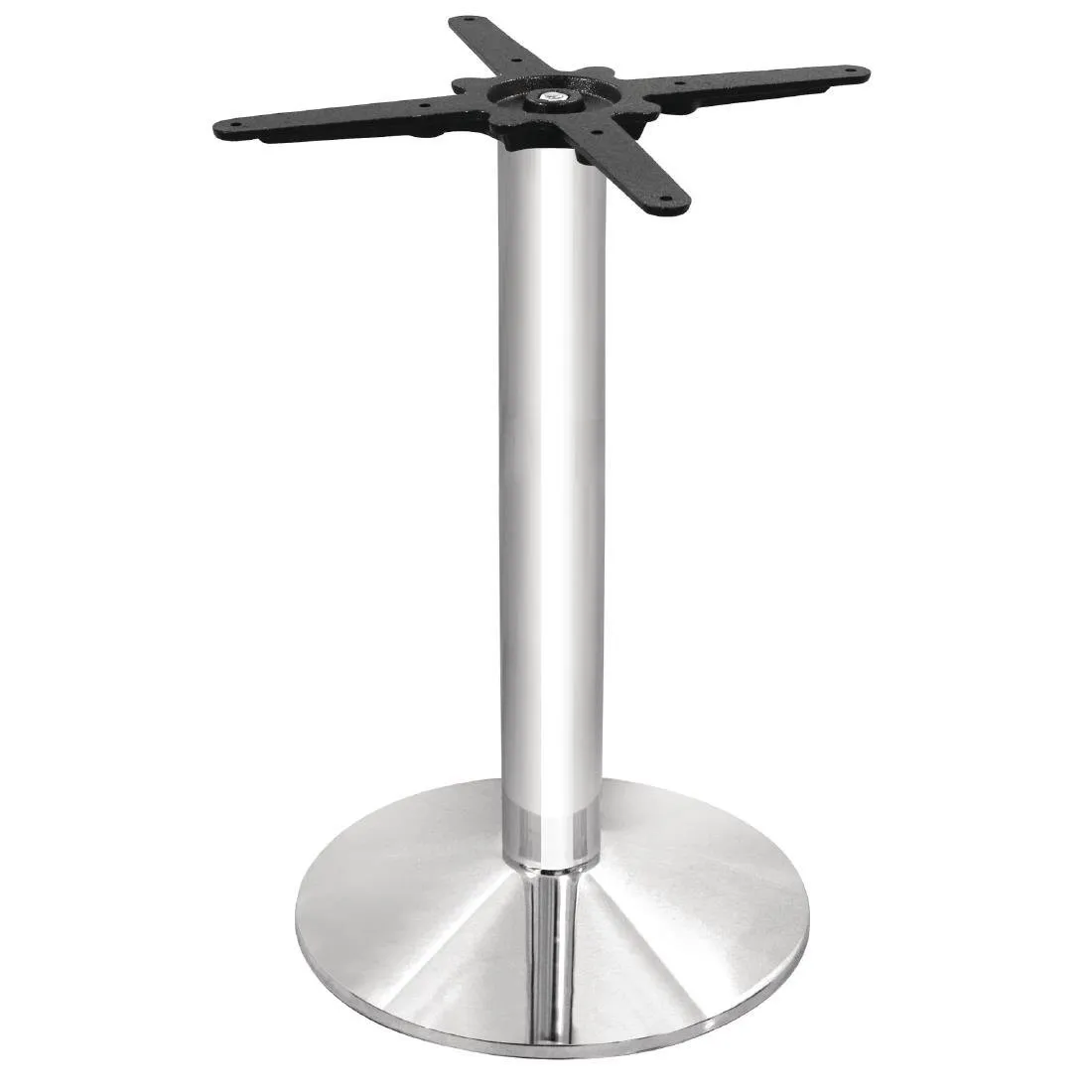 Pie de mesa redonda cromado - Ø 430 mm