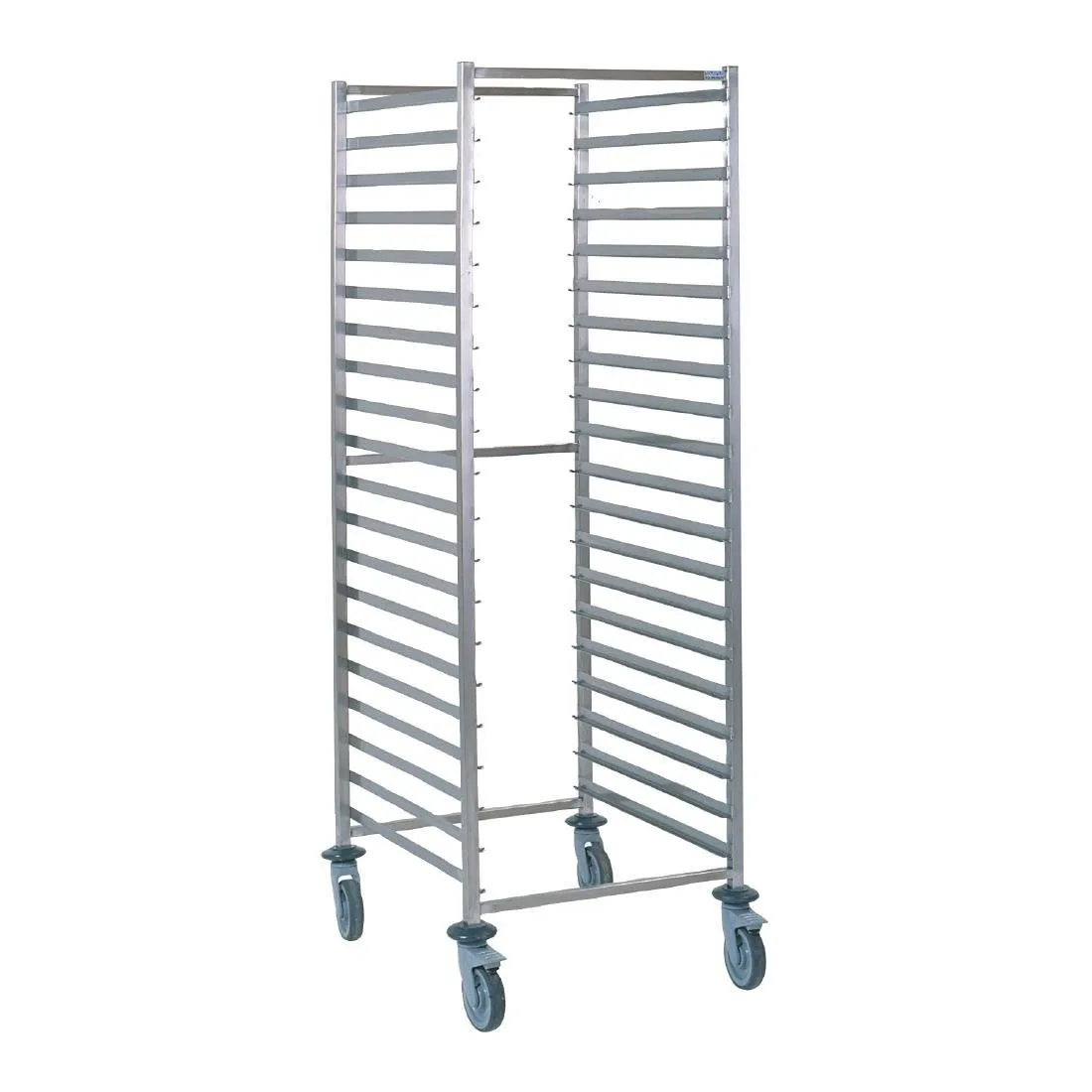 Carro deslizante GN 2/1 de acero inoxidable - 20 niveles