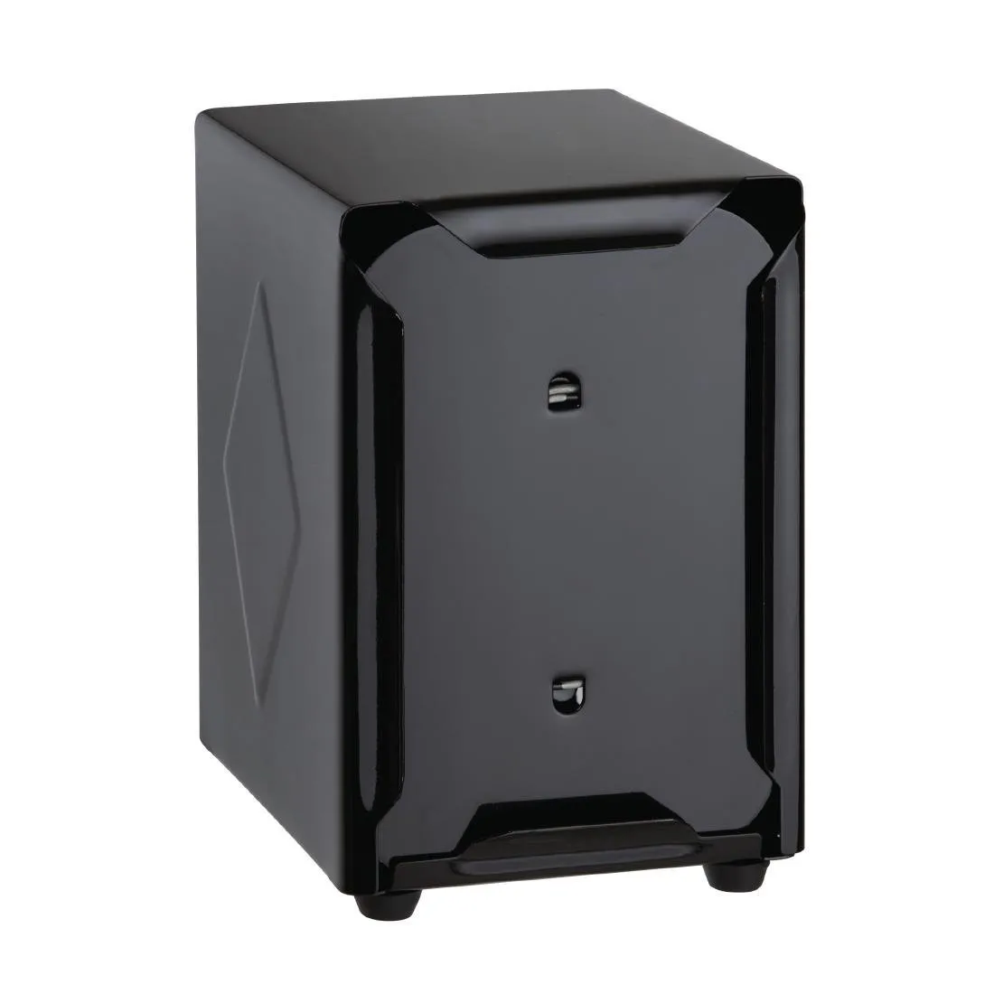 Distribuidor de Servilletas Negro Inox - 90 x 107 mm