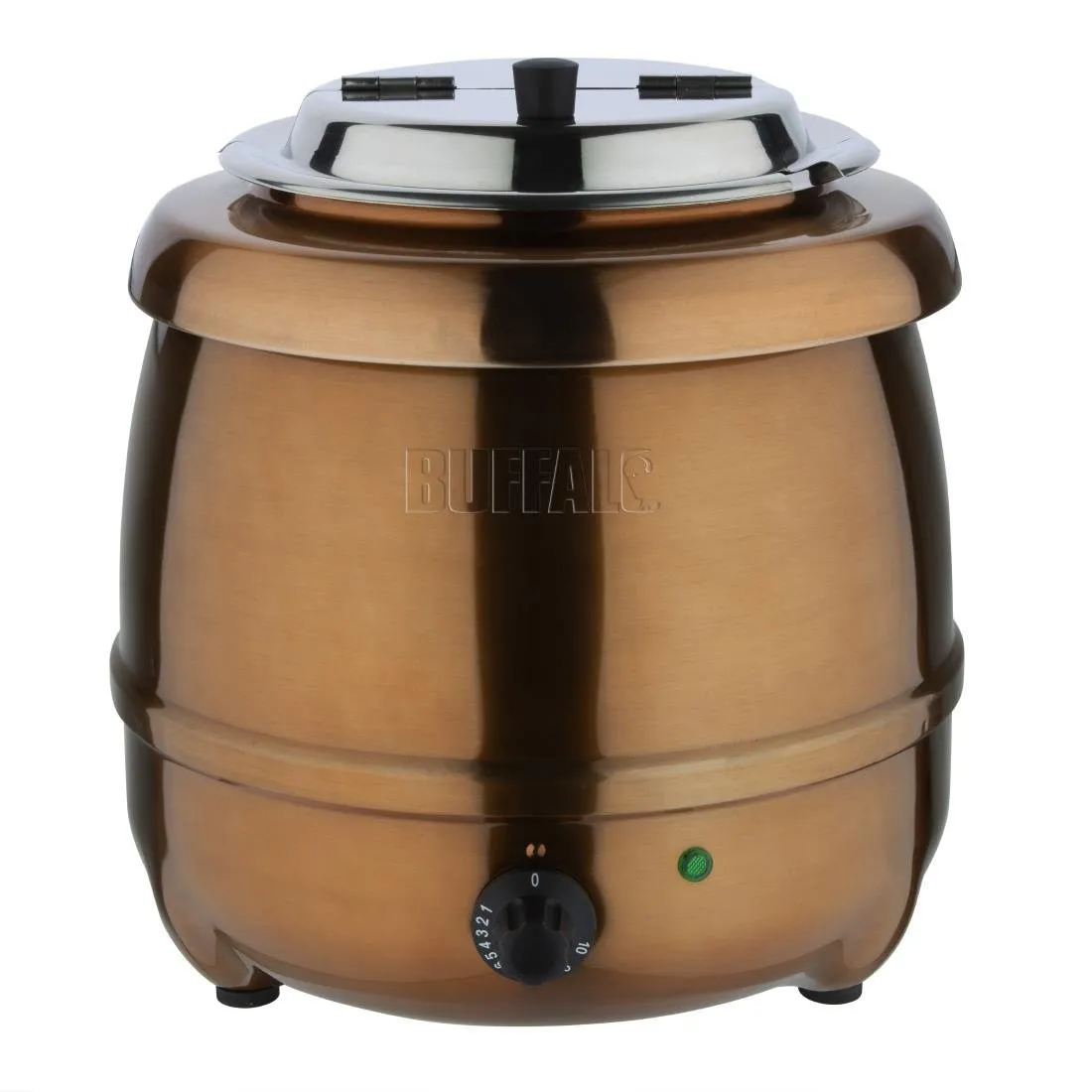 Caldero de sopa de cobre - 10 L