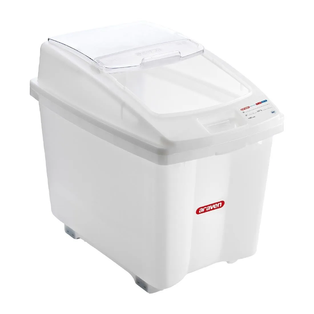Caja de ingredientes transparente - 80 L