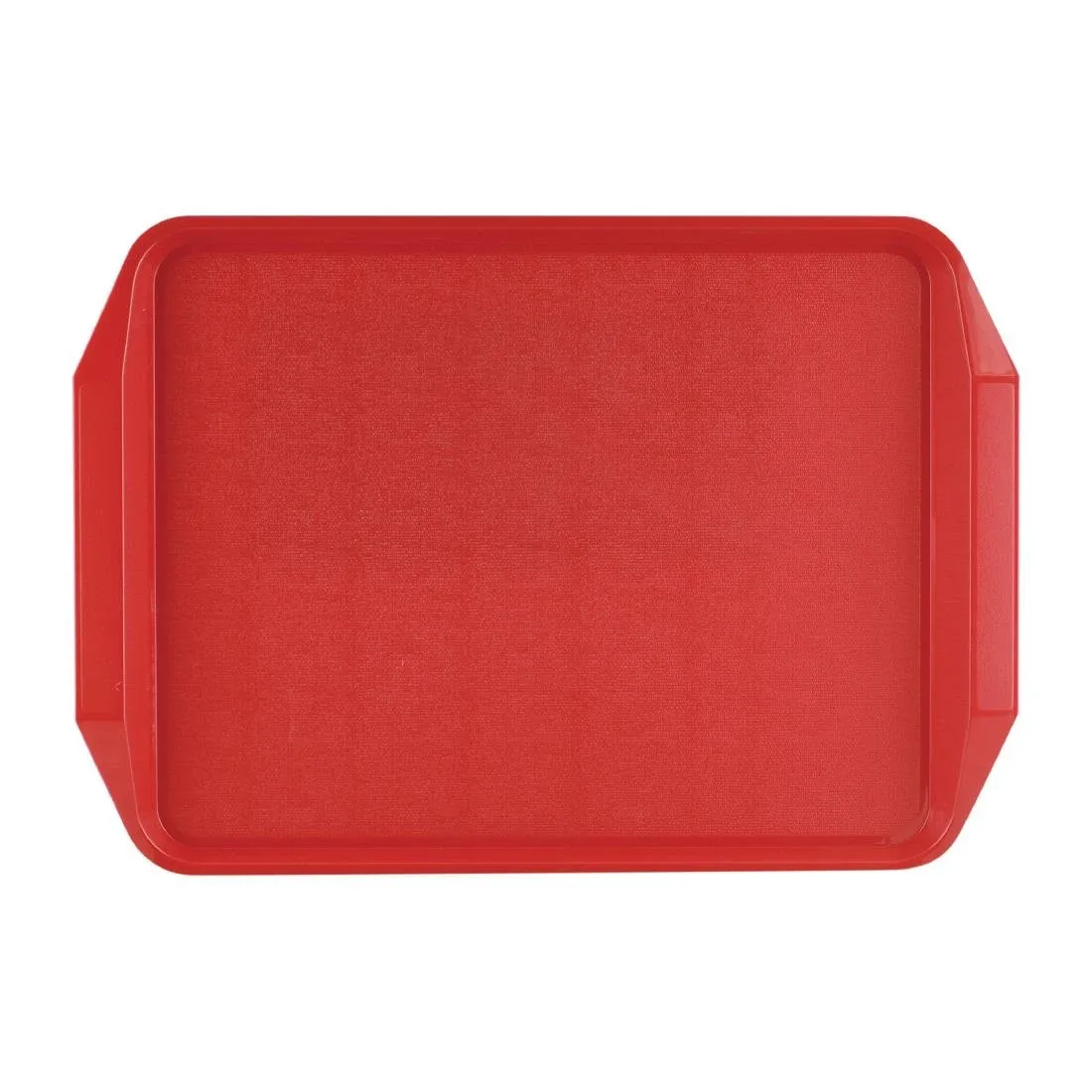 Bandeja Roja con Asas - 435 x 305 mm