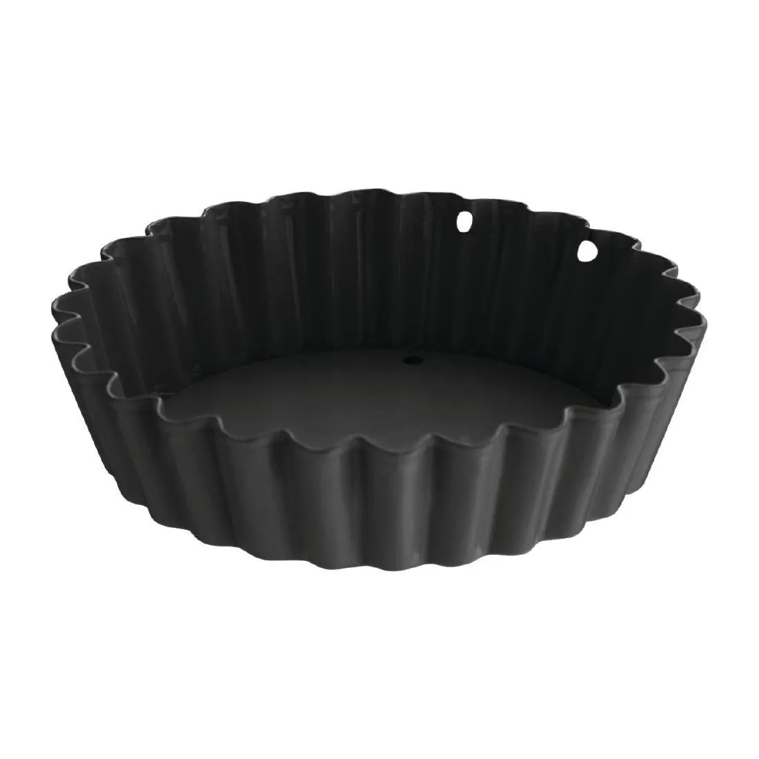 Molde para tartaletas canelé antiadherente con fondo desmontable - ø 8 cm - Lote de 3