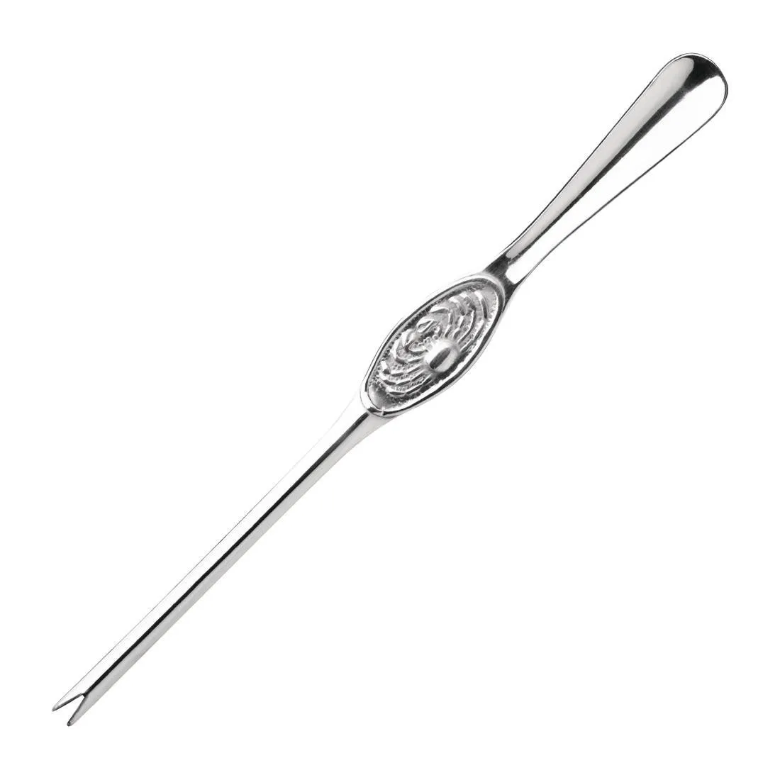 Cucharilla para langosta de 2 dientes de aluminio