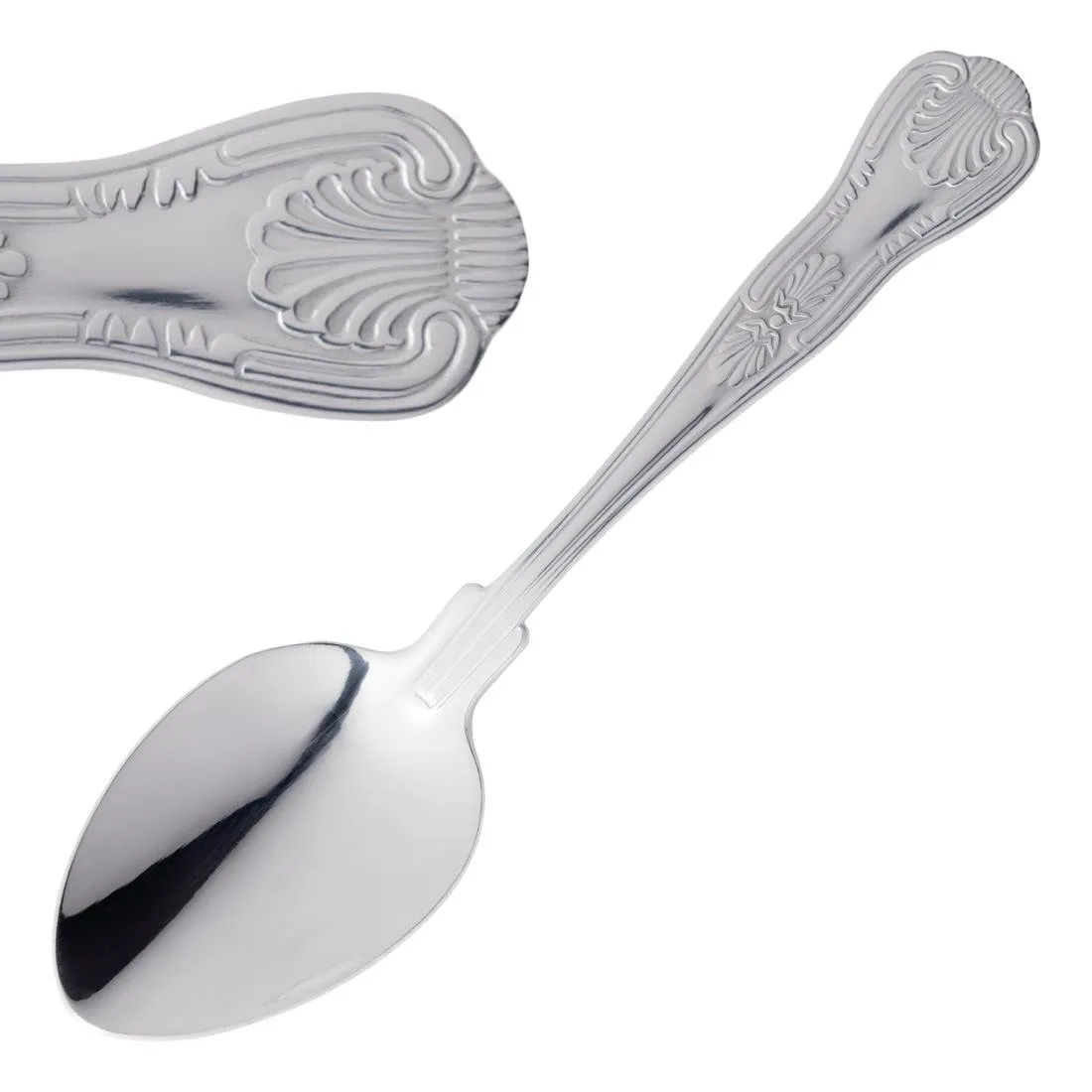 Cucharas de postre Kings - Lote de 12