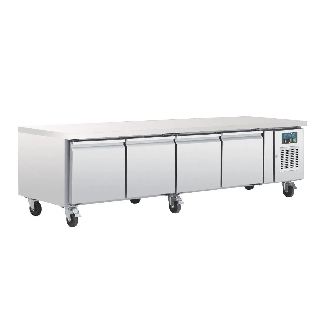Zócalo Refrigerado Positivo GN 1/1 Serie U - 4 Puertas - 420 L