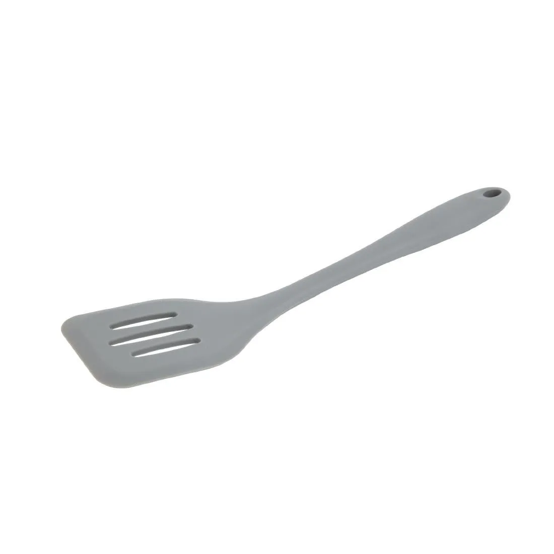 Espátula Perforada Gris de Silicona de Alta Temperatura - 29,5 cm