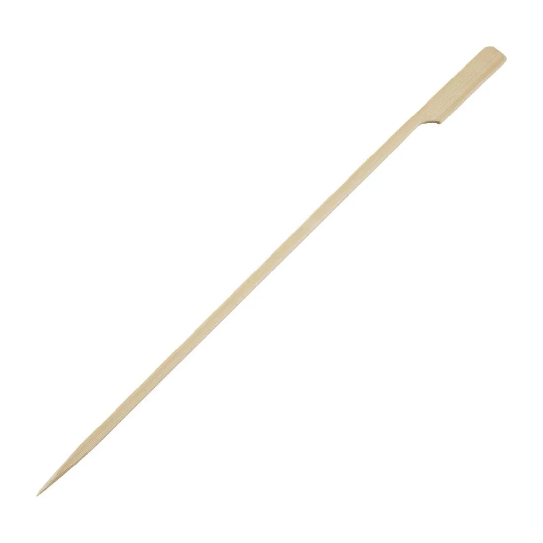 Brochetas biodegradables de bambú de 240 mm - Lote de 100