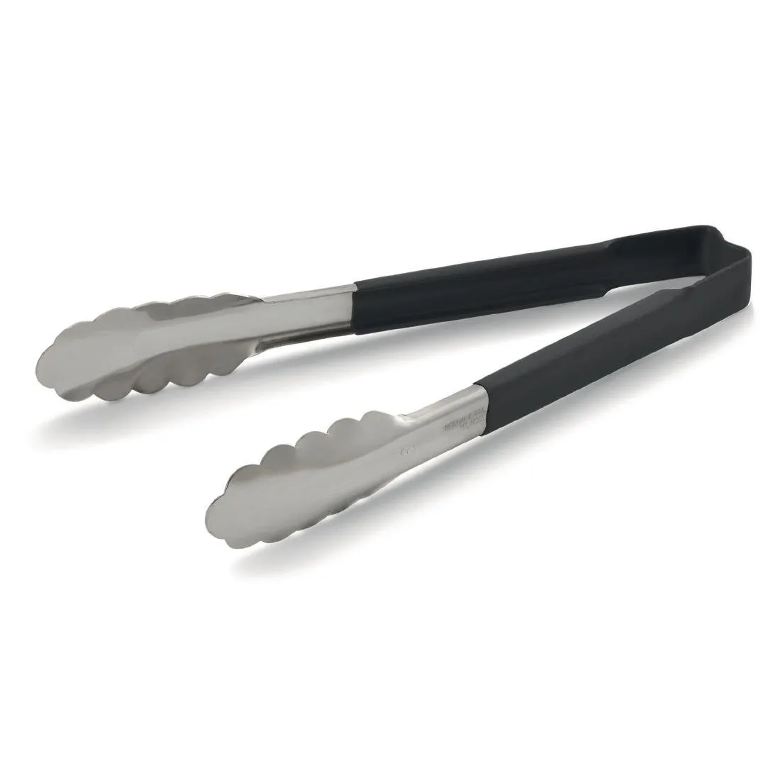 Pinza de servicio de acero inoxidable con mango antideslizante - L 241 mm