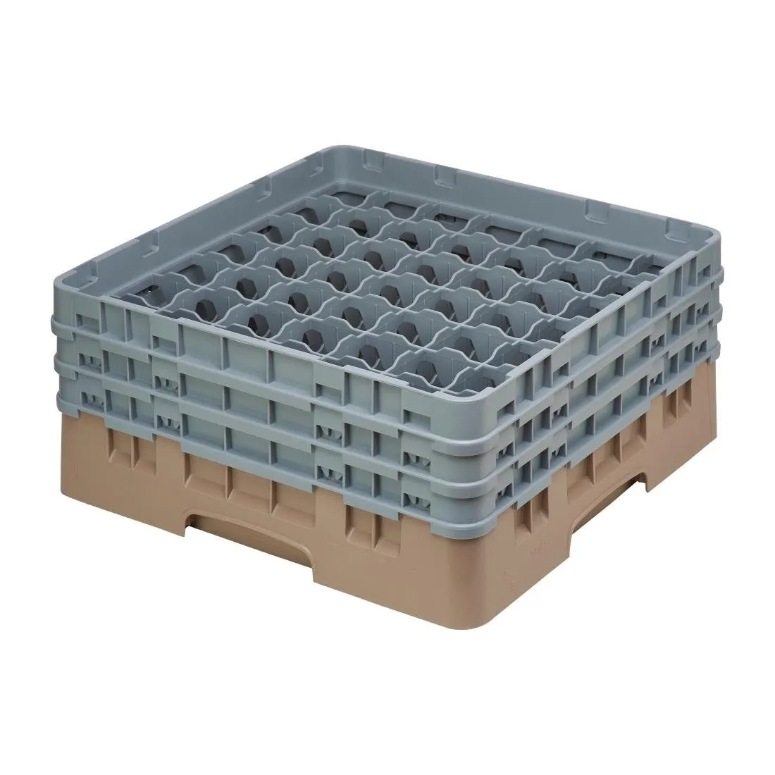 Casillero para Vasos 49 Compartimentos Camrack Beige Altura Máxima - 174 mm