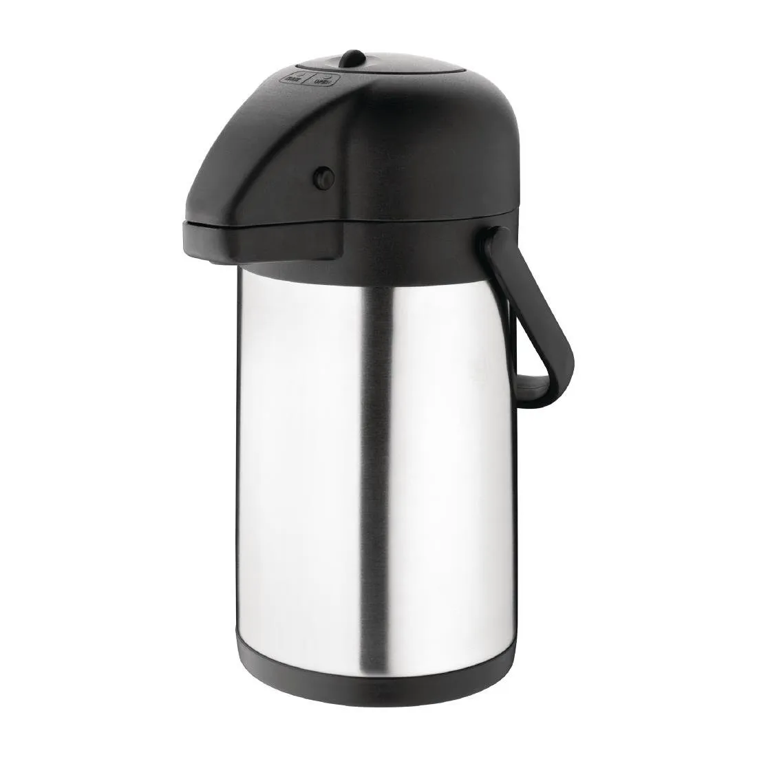 Jarra de doble pared con bomba de acero inoxidable - 1,9 L