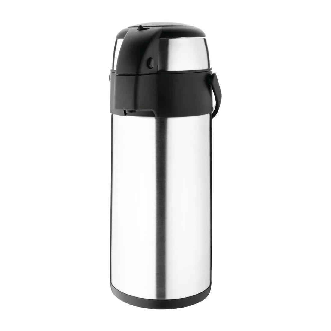 Jarra de doble pared con bomba de acero inoxidable de 5L