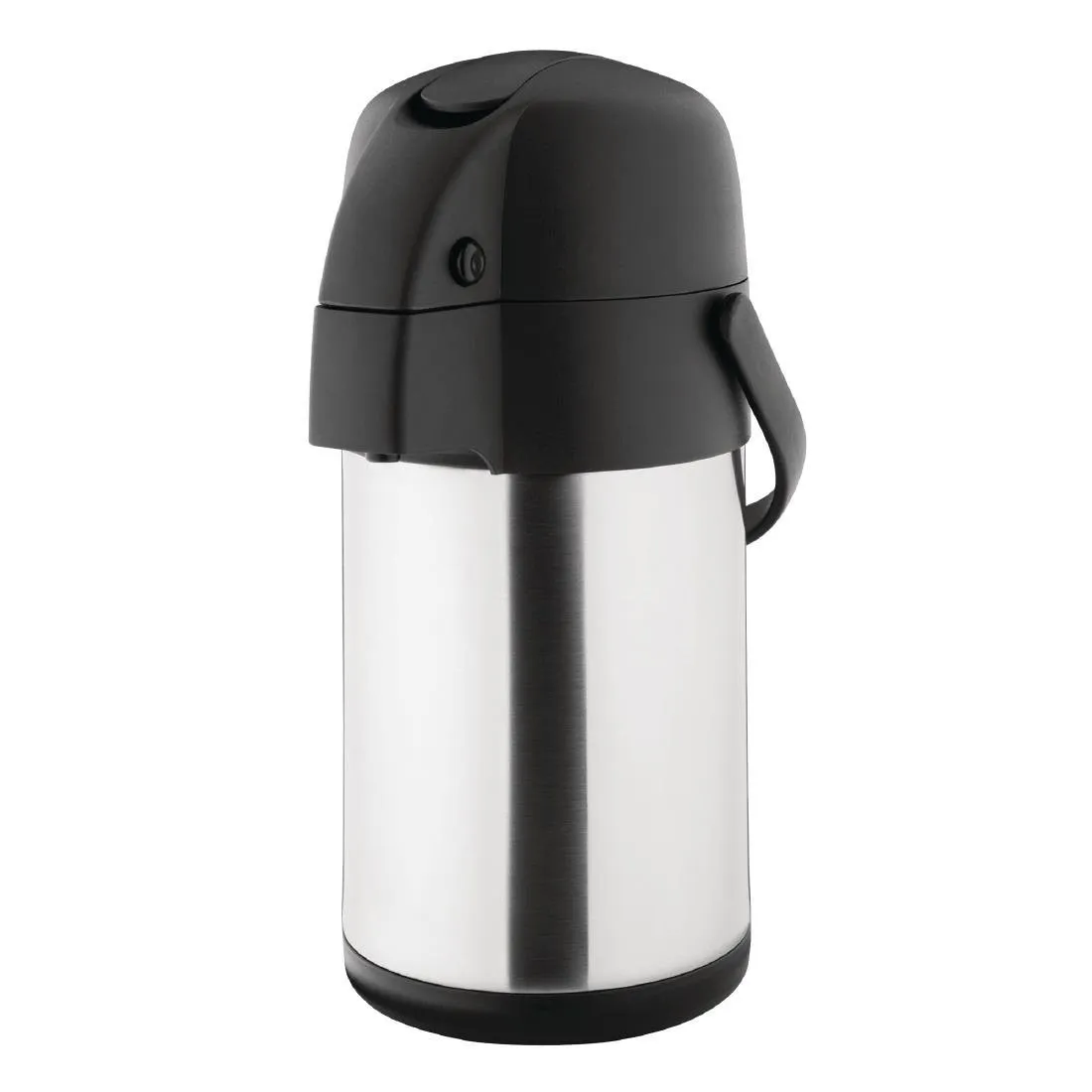 Jarra de doble pared con palanca de acero inoxidable de 2,5L