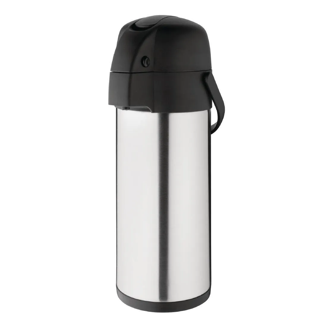 Jarra de doble pared con palanca de acero inoxidable - 4 L