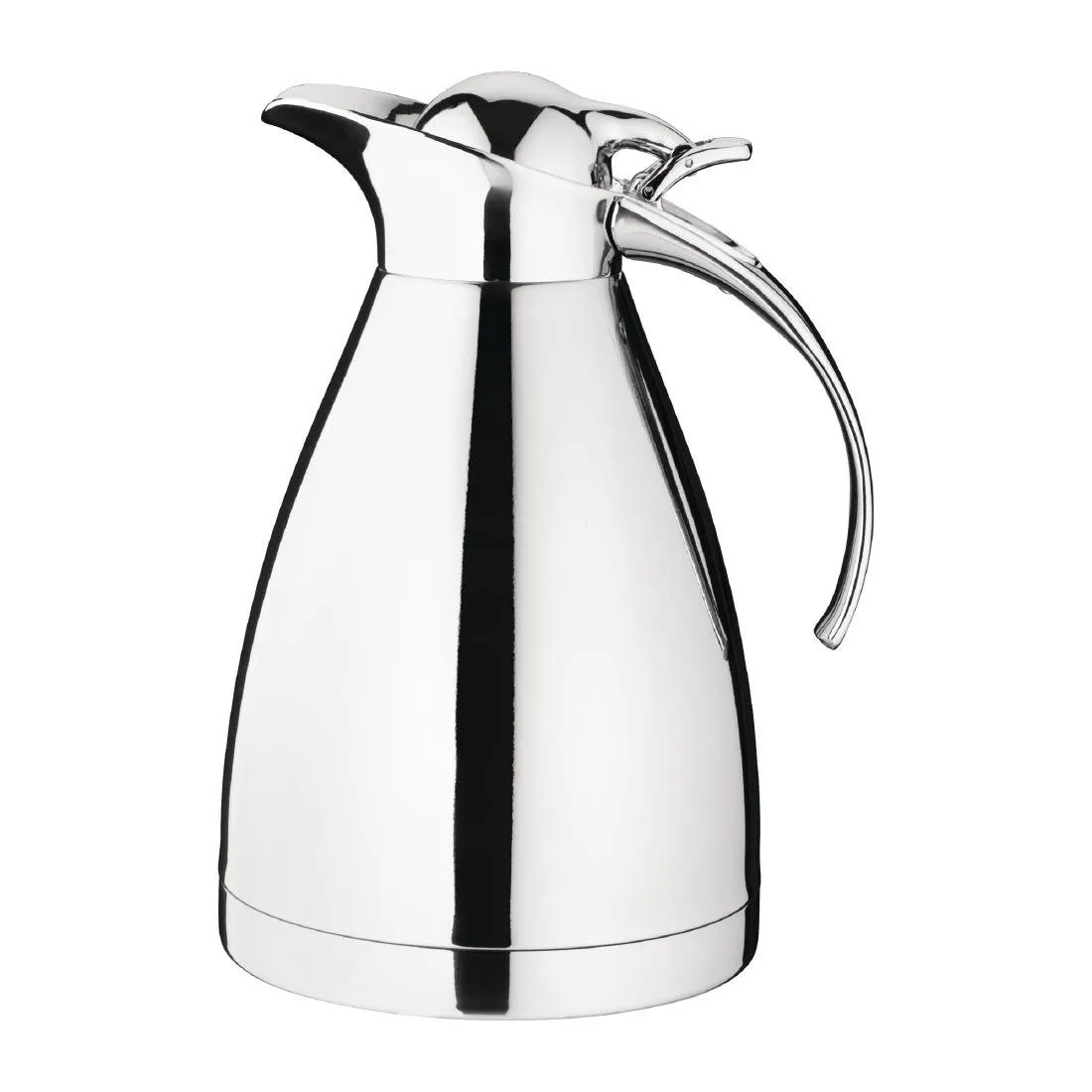 Jarra isotérmica de acero inoxidable con tapa abatible - 1 L