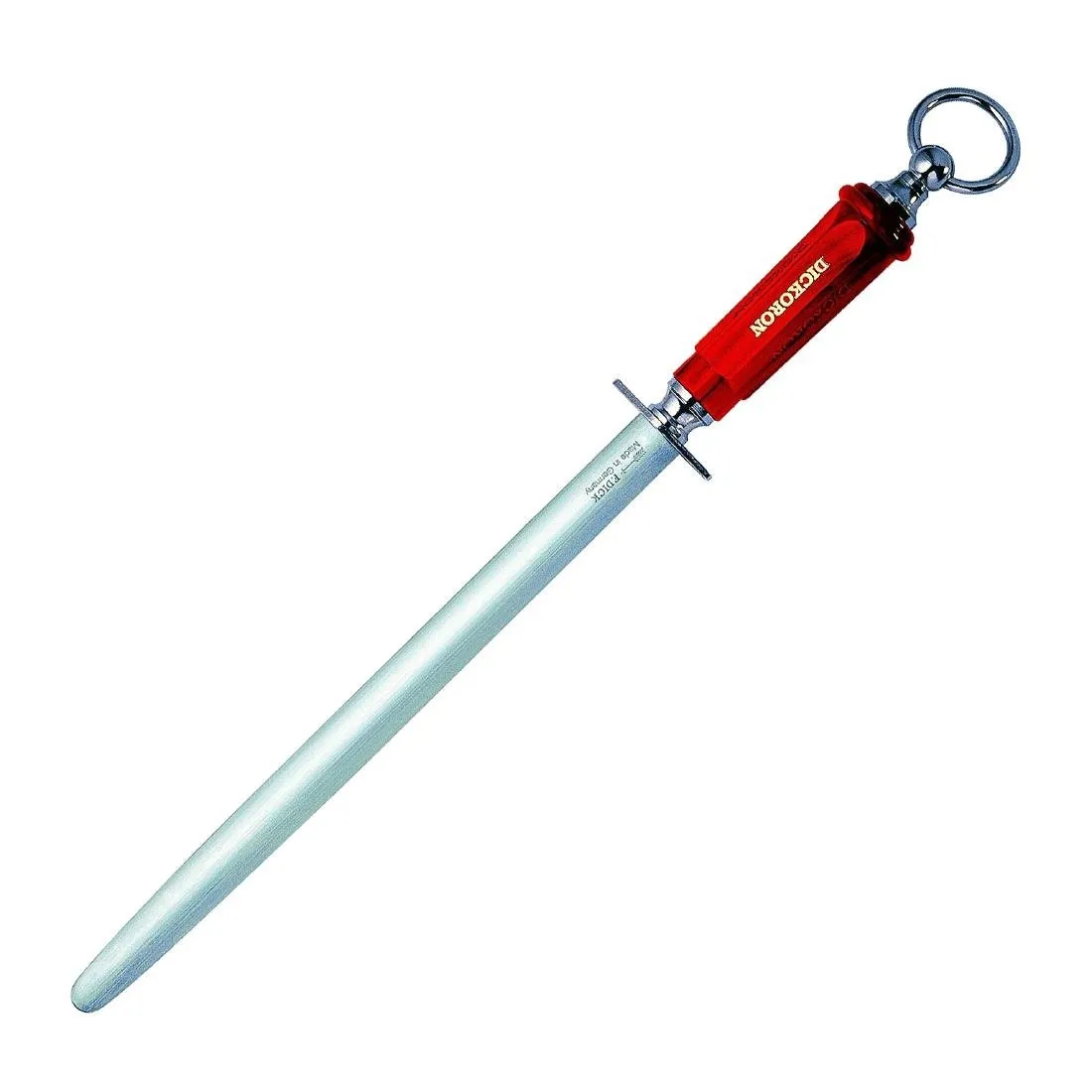 Fusil de afilar rojo Oron - L 300mm