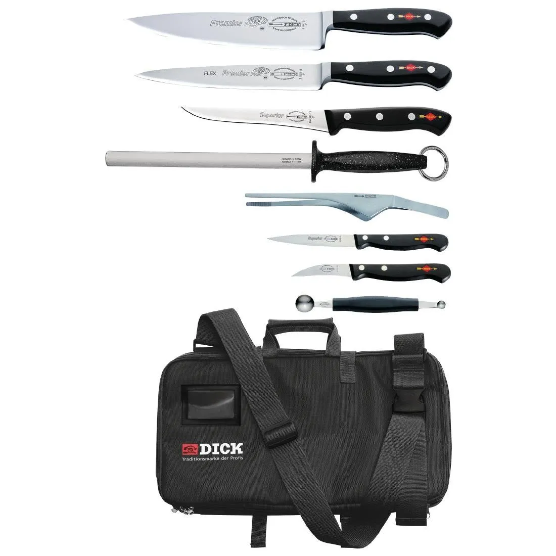 Conjunto de 8 cuchillos con estuche