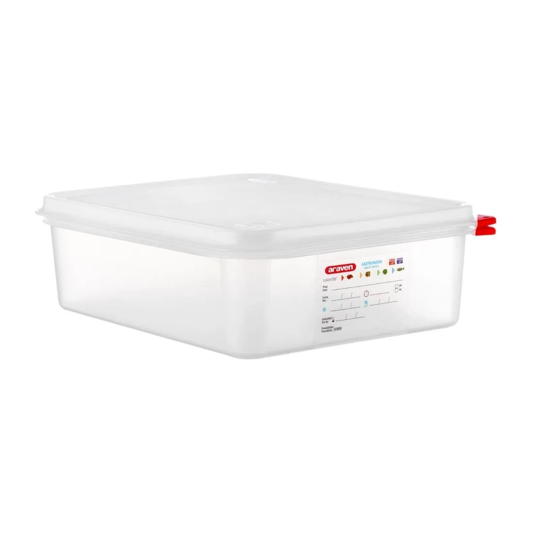 Caja de alimentos GN1/2 6,5L - Lote de 4