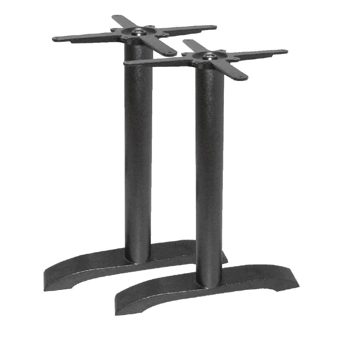 2 Patas de Mesa de Hierro Fundido - Altura 720mm