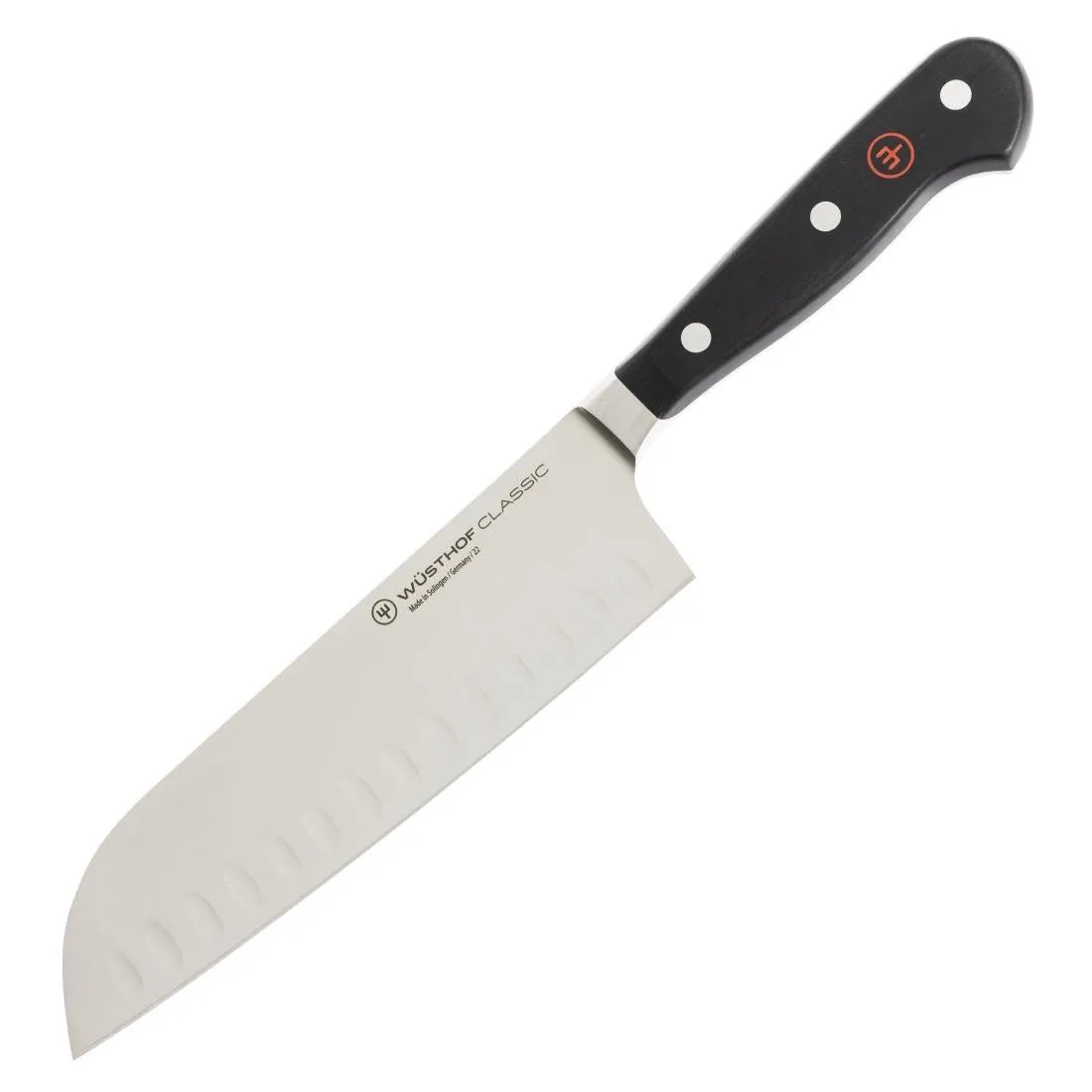 Cuchillo Santoku de Acero al Carbono - 170mm