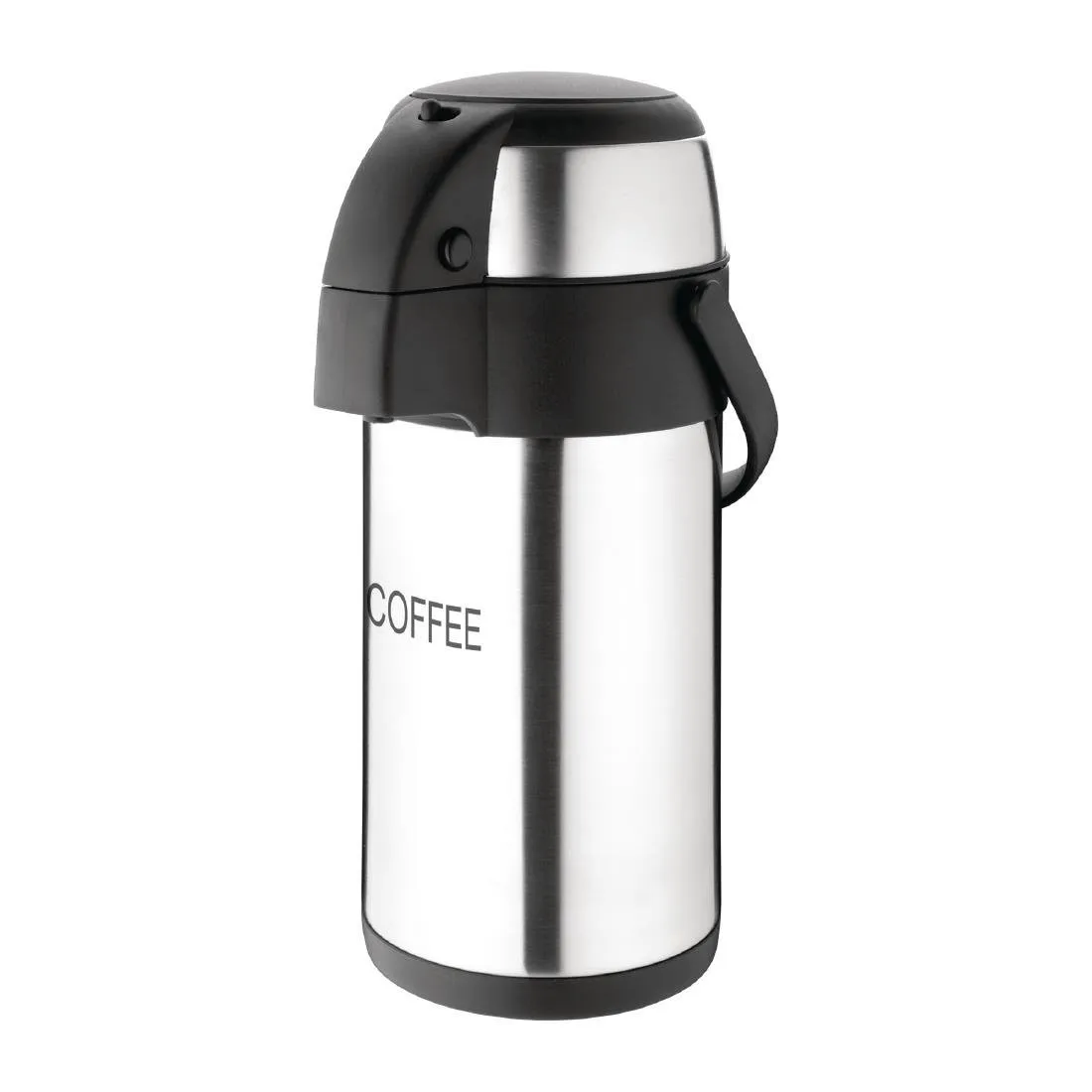 Jarra de bomba para café de acero inoxidable - 3 L