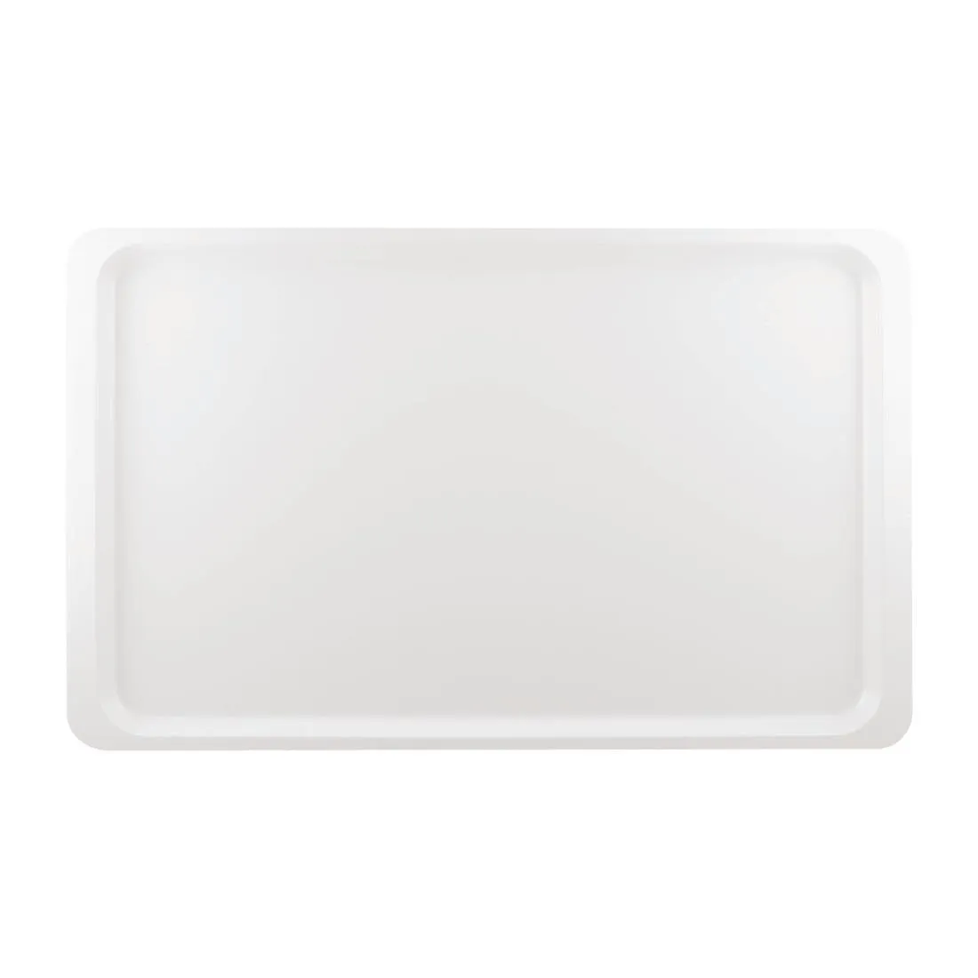 Bandeja de servicio de poliéster GN1/1 530X325mm blanco