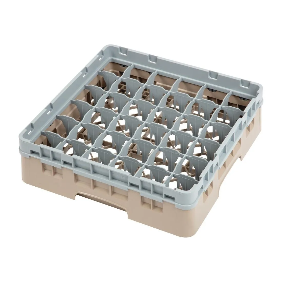 Casillero de cristales 36 compartimentos Camrack beige - L 500 x P 500 mm
