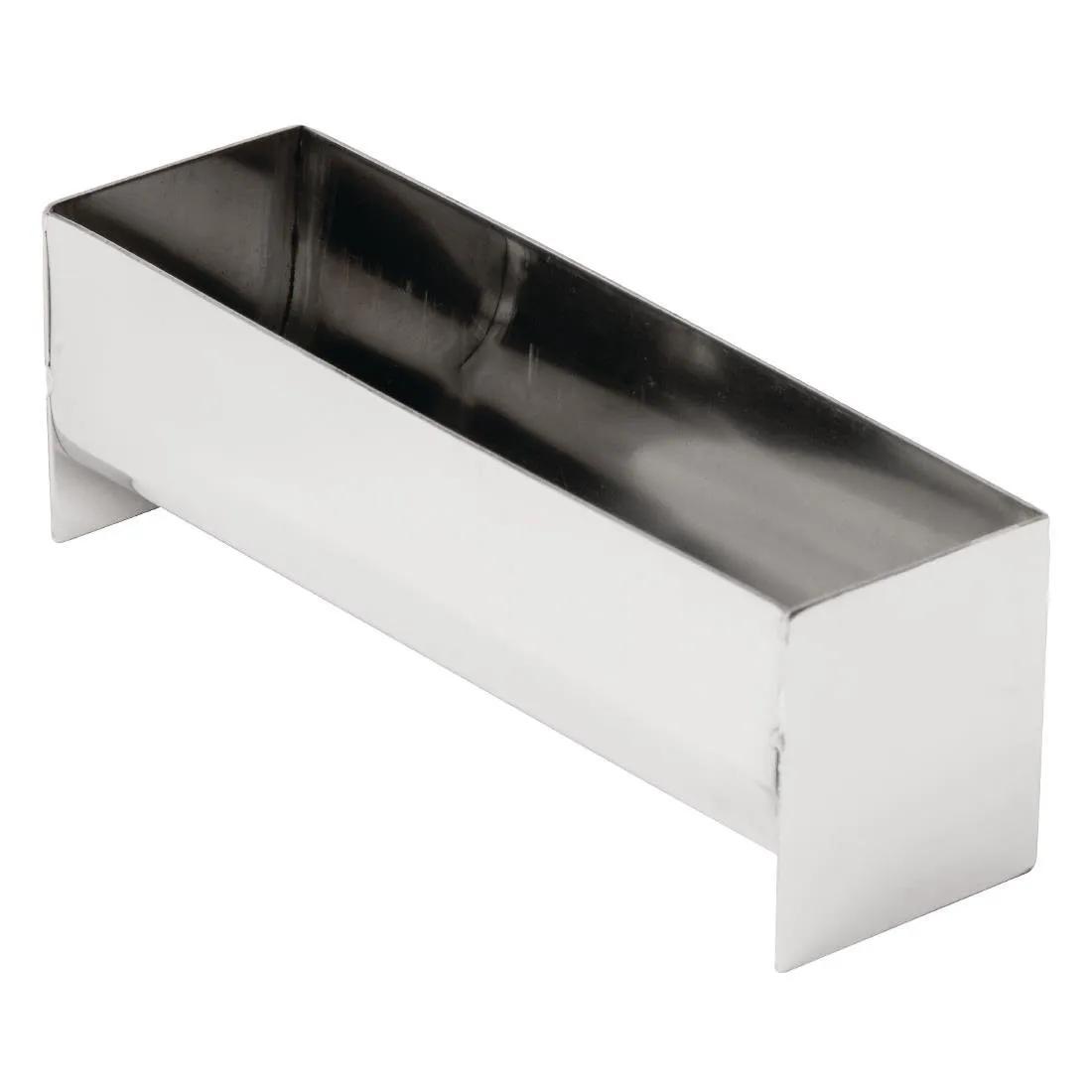 Molde para terrina de acero inoxidable en forma de U - P 135mm