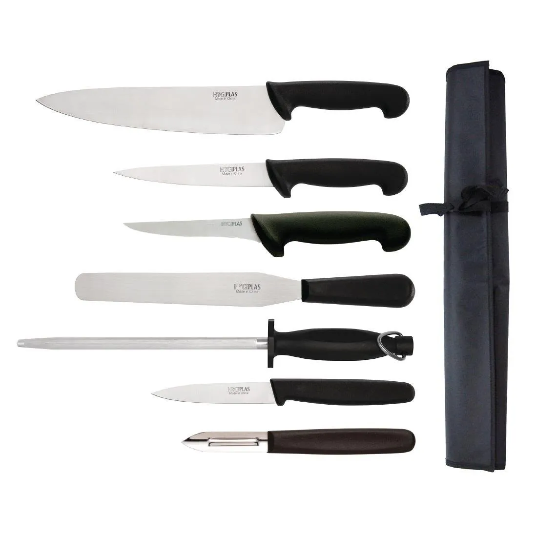 Conjunto de cuchillos para principiantes con cuchillo de cocinero de 265 mm.