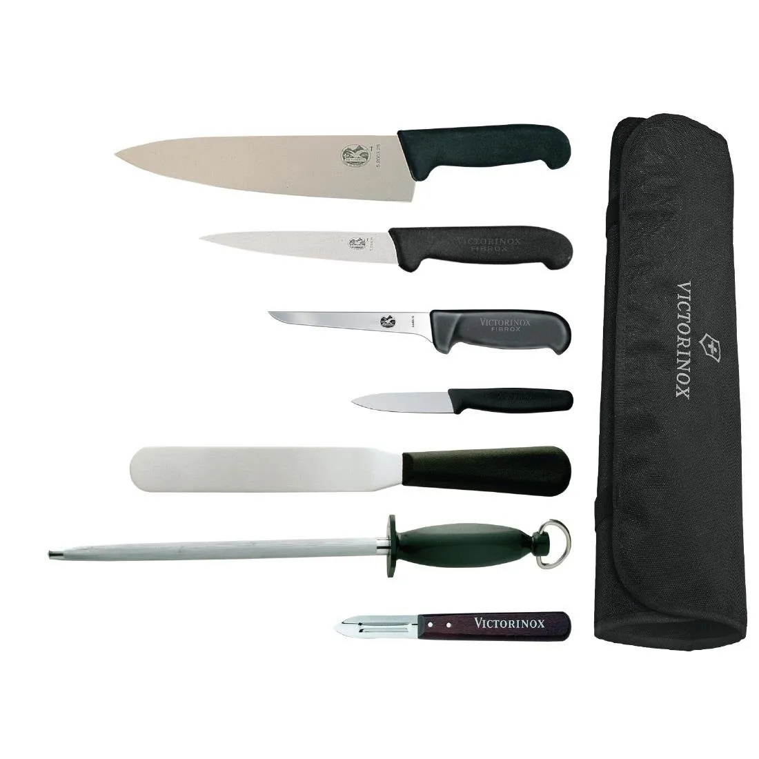 Conjunto de cuchillos con cuchillo de chef de 215 mm y estuche