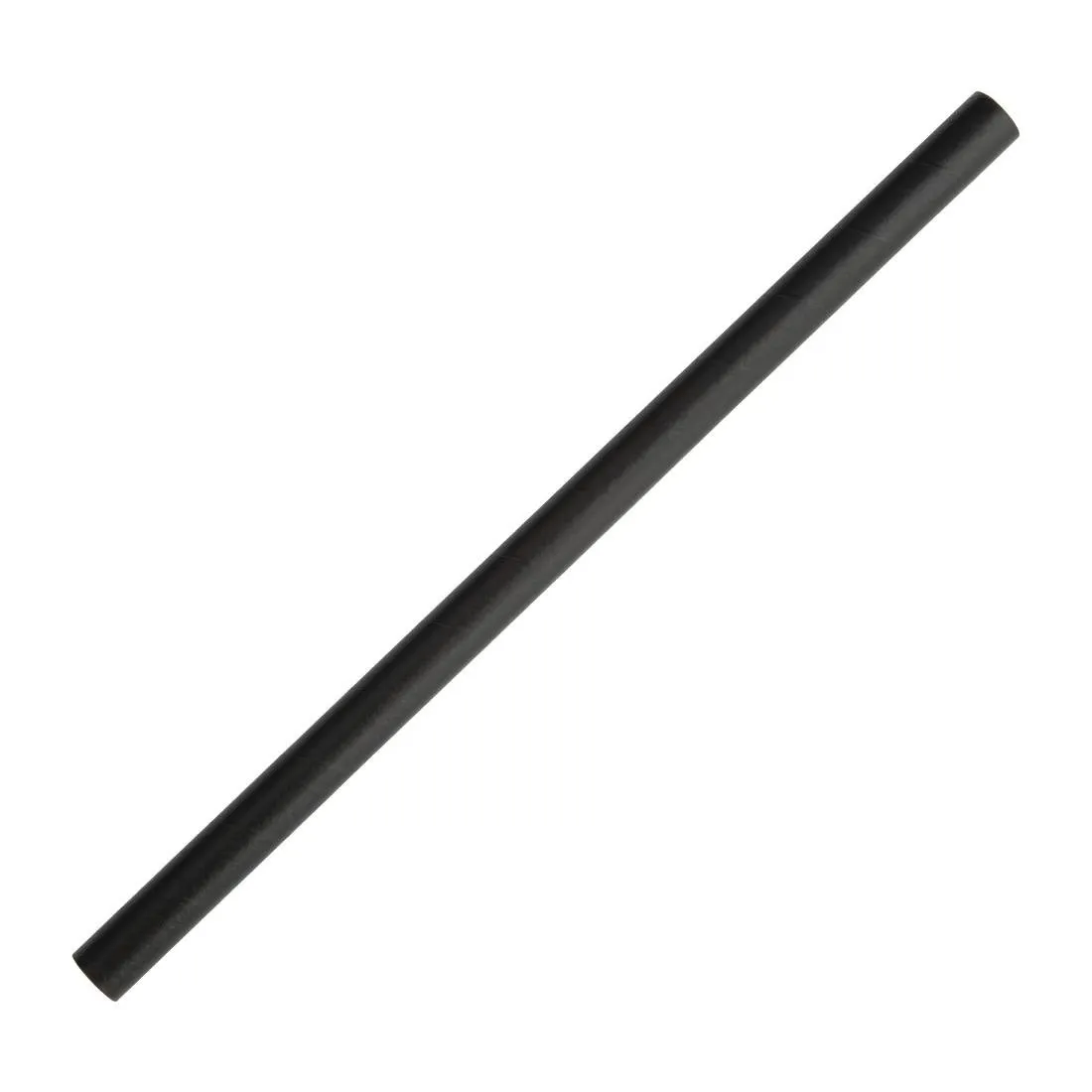 Pajitas para smoothies de papel - Negras - L 210mm - Lote de 250