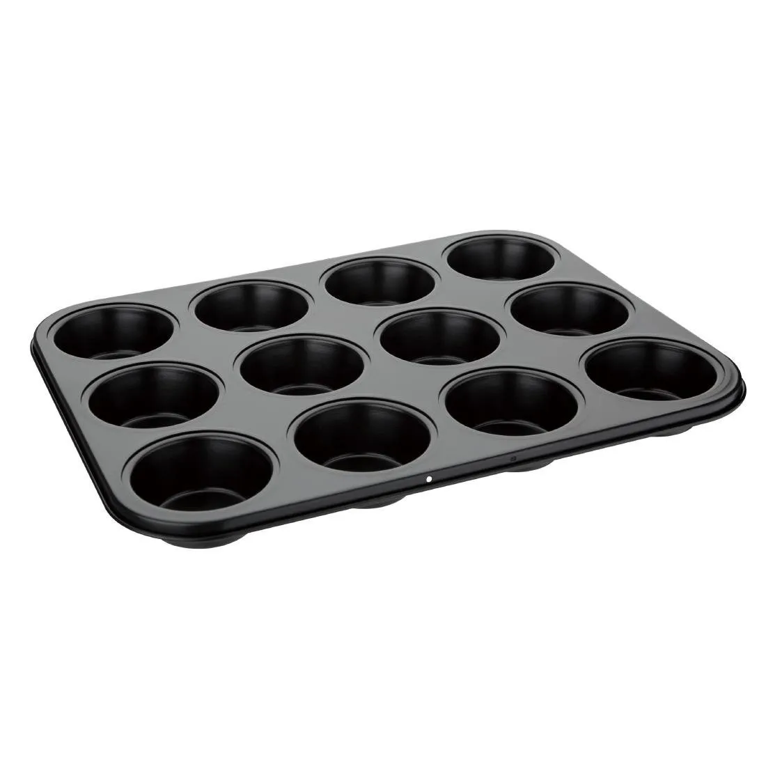 Placa antiadherente de 12 moldes para muffins