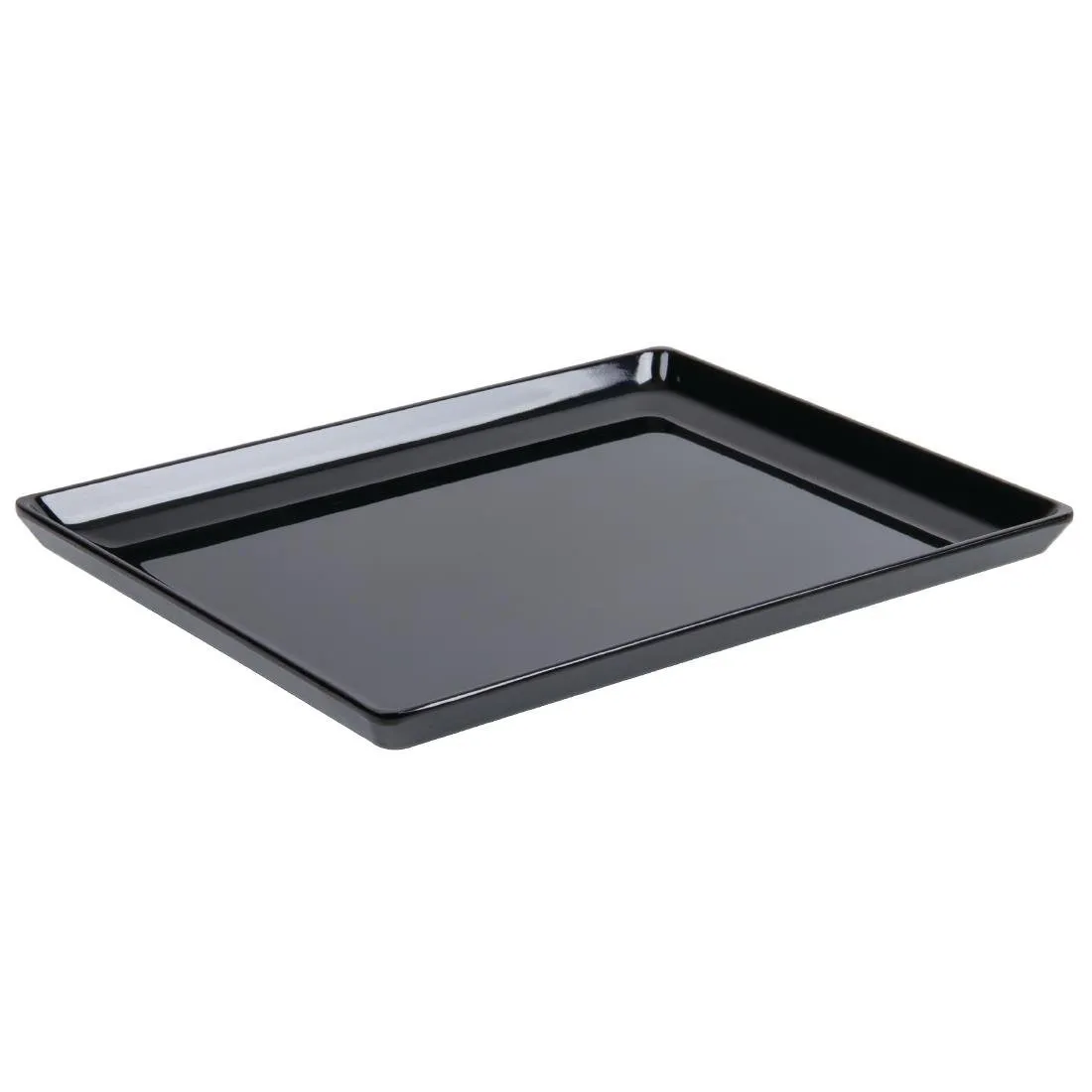 Bandeja de melamina Float negro GN1/1