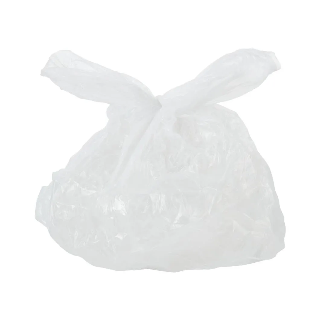 Bolsas blancas para cubo de basura con pedal de 10L - Lote de 1000