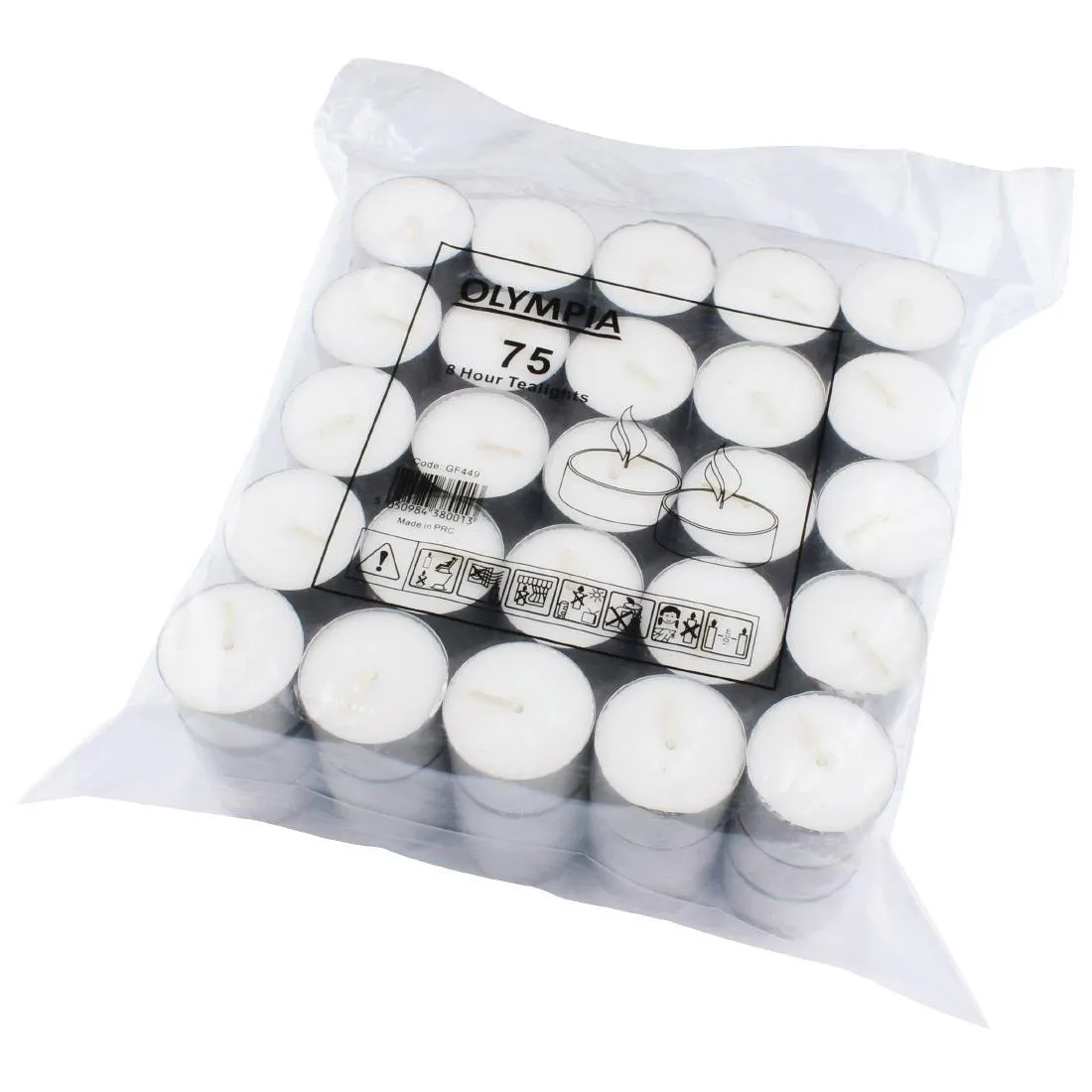 Velas Calientaplatos 8 Horas Ø 40 mm - Lote de 75