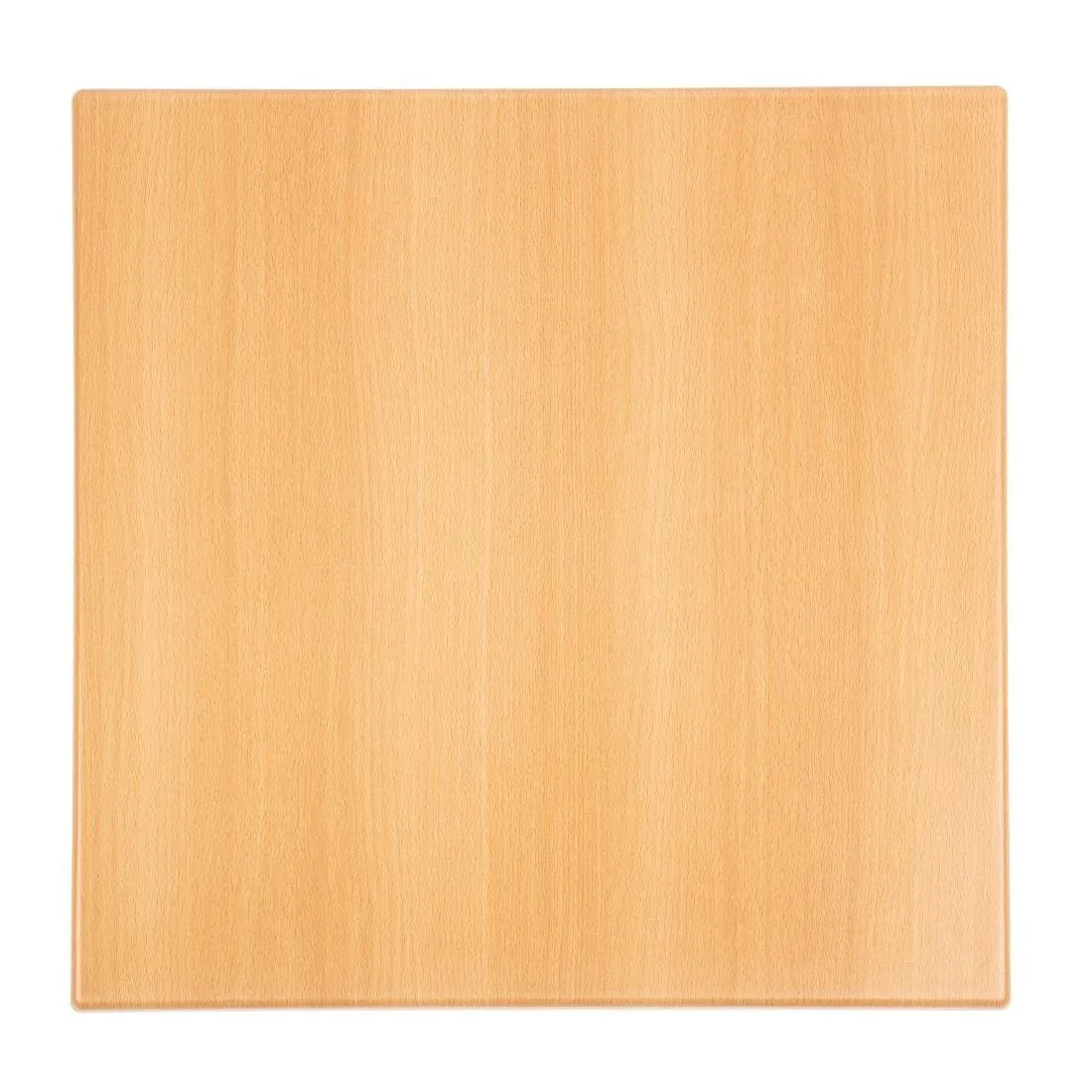 Tablero de mesa cuadrado efecto haya - 600mm