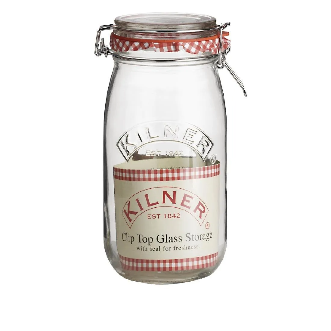 Bote de conservas con clip - 2L