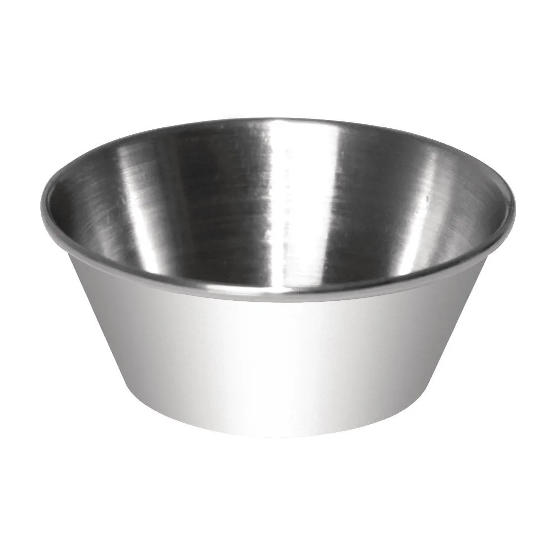 Recipientes para salsa de acero inoxidable - 45 ml - Lote de 12