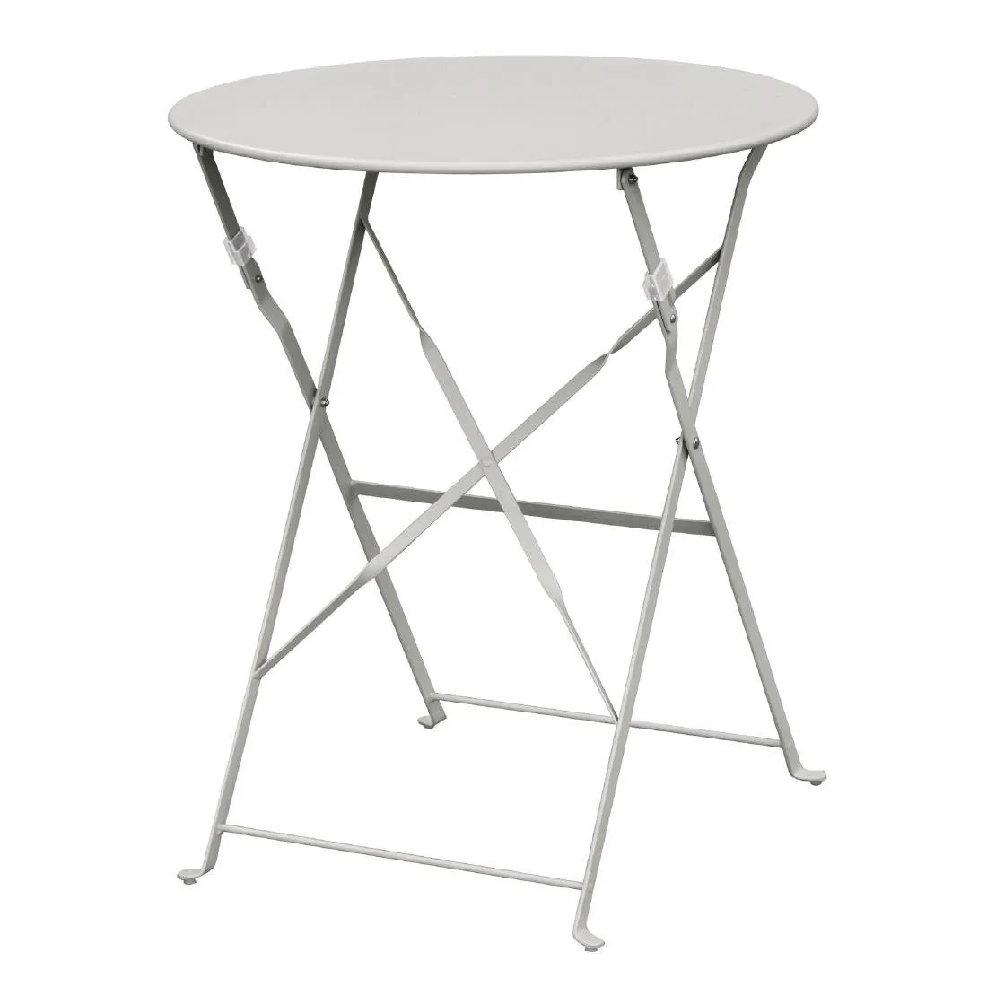 Mesa de terraza de acero - Gris