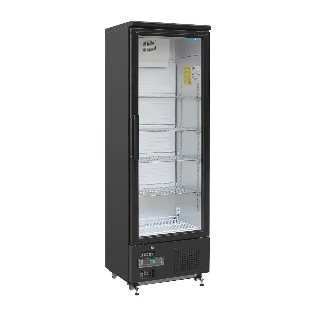 Trasera-Bar Refrigerada - 1 Puerta de Cristal Batiente - 307 L