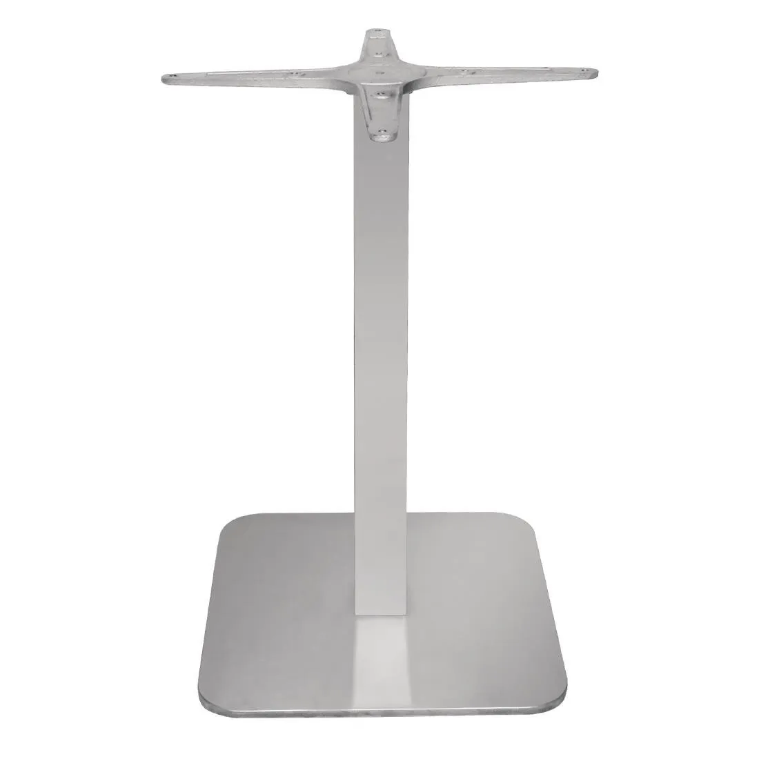 Pata De Mesa Cuadrada en Inox - L 400mm