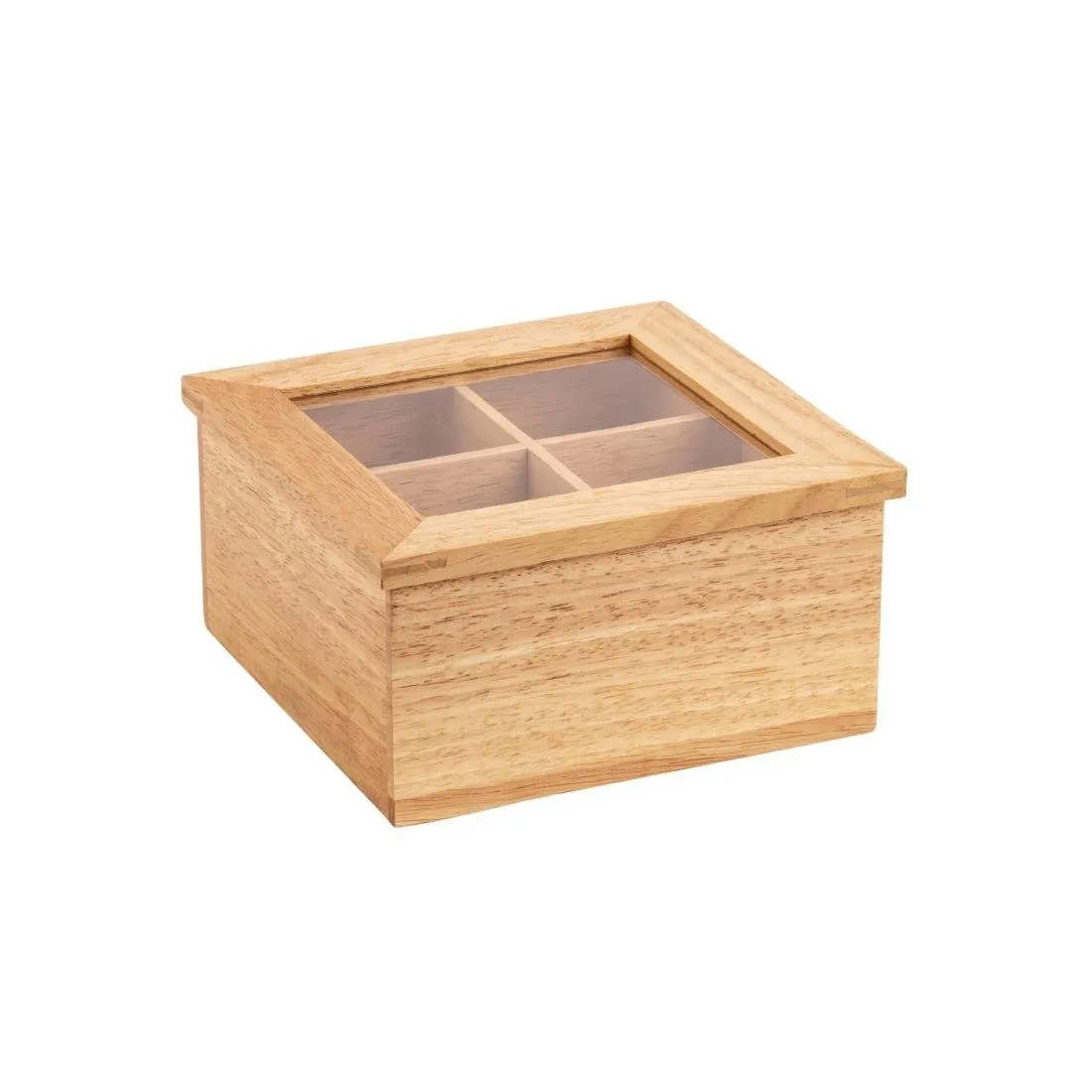 Mini Caja de Té de Caucho