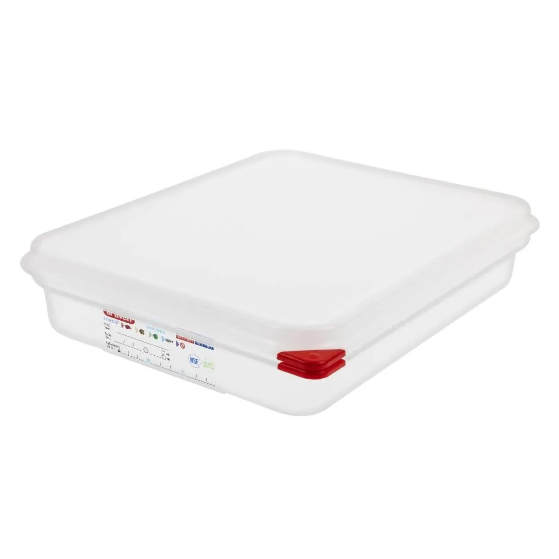 Caja de alimentos GN1/2 - 4L - Lote de 4