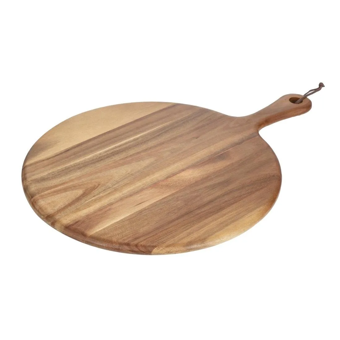 Tabla redonda de acacia de 355 mm