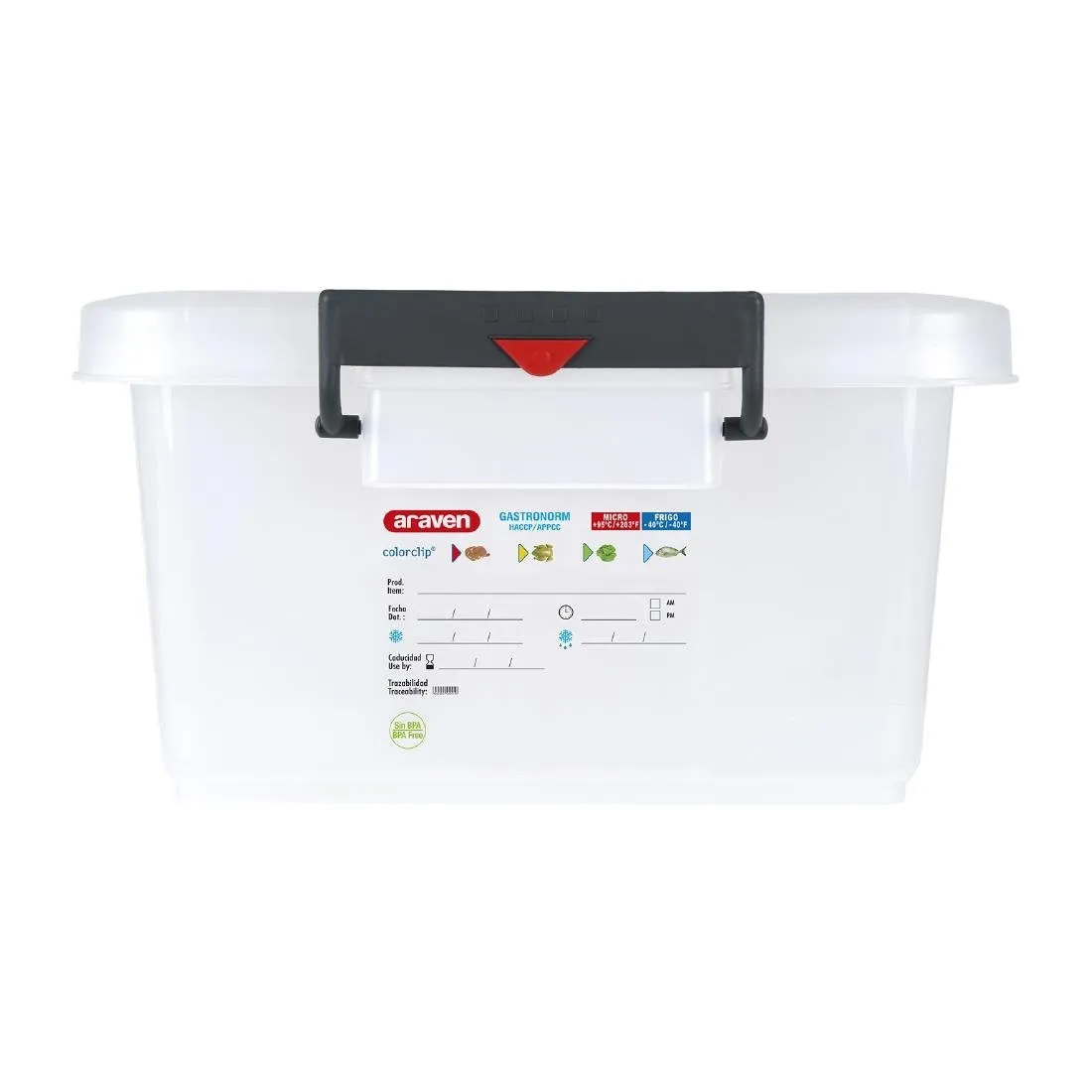 Contenedor Alimentario de Polipropileno 40L