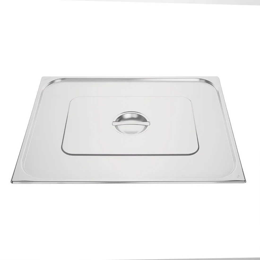 Tapa de Acero Inoxidable Doble - GN 2/1 Acero Inoxidable