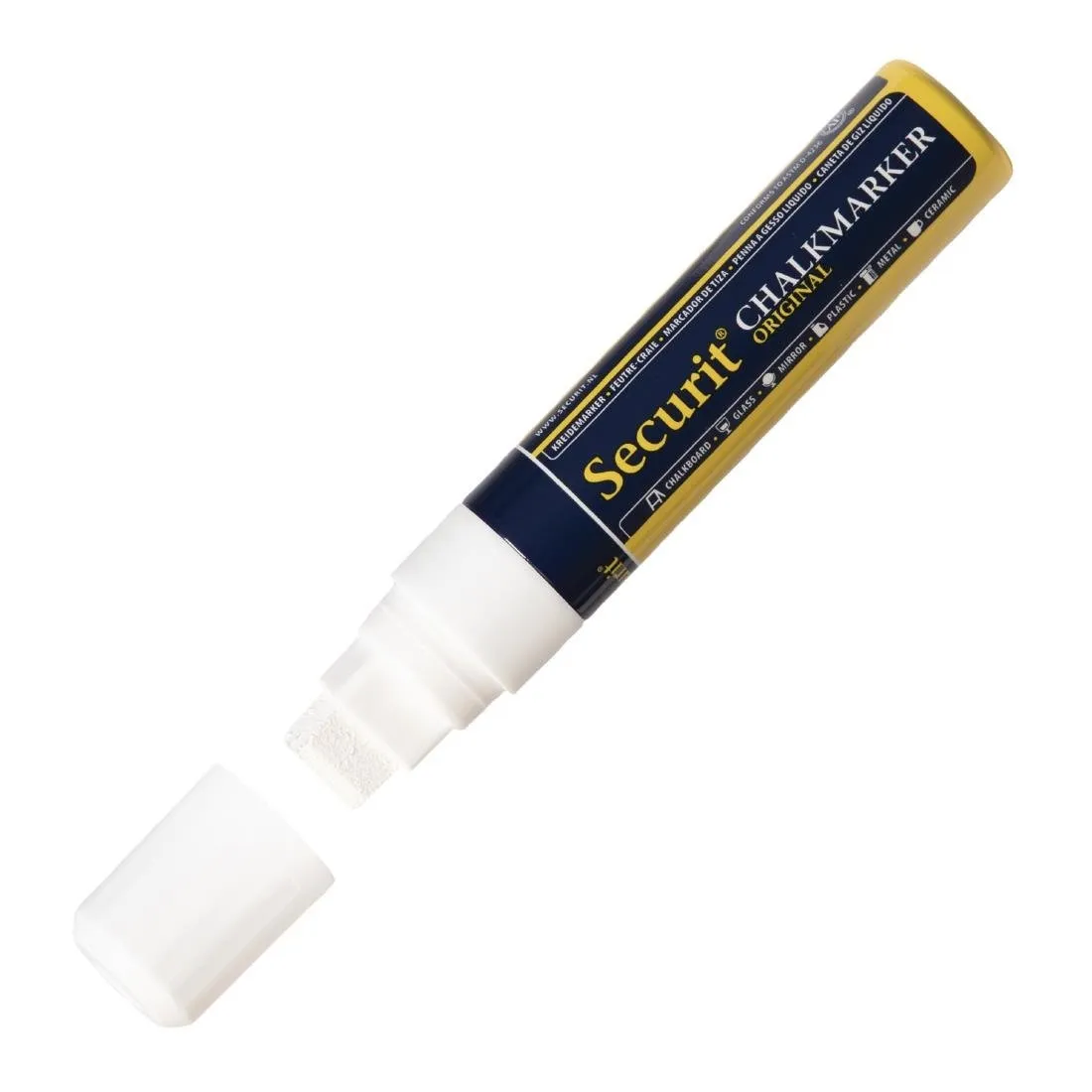 Marcador de tiza 15mm blanco