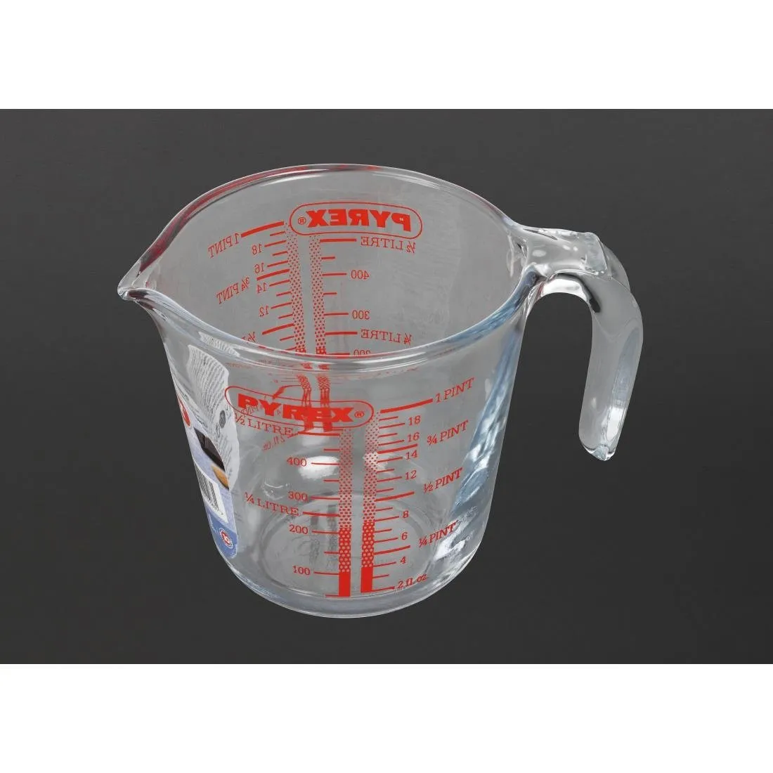 Medida en vaso graduado 500 ml