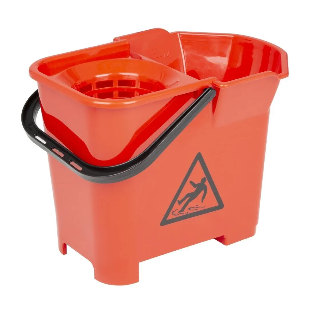 Cubo Escurridor Rojo 14L
